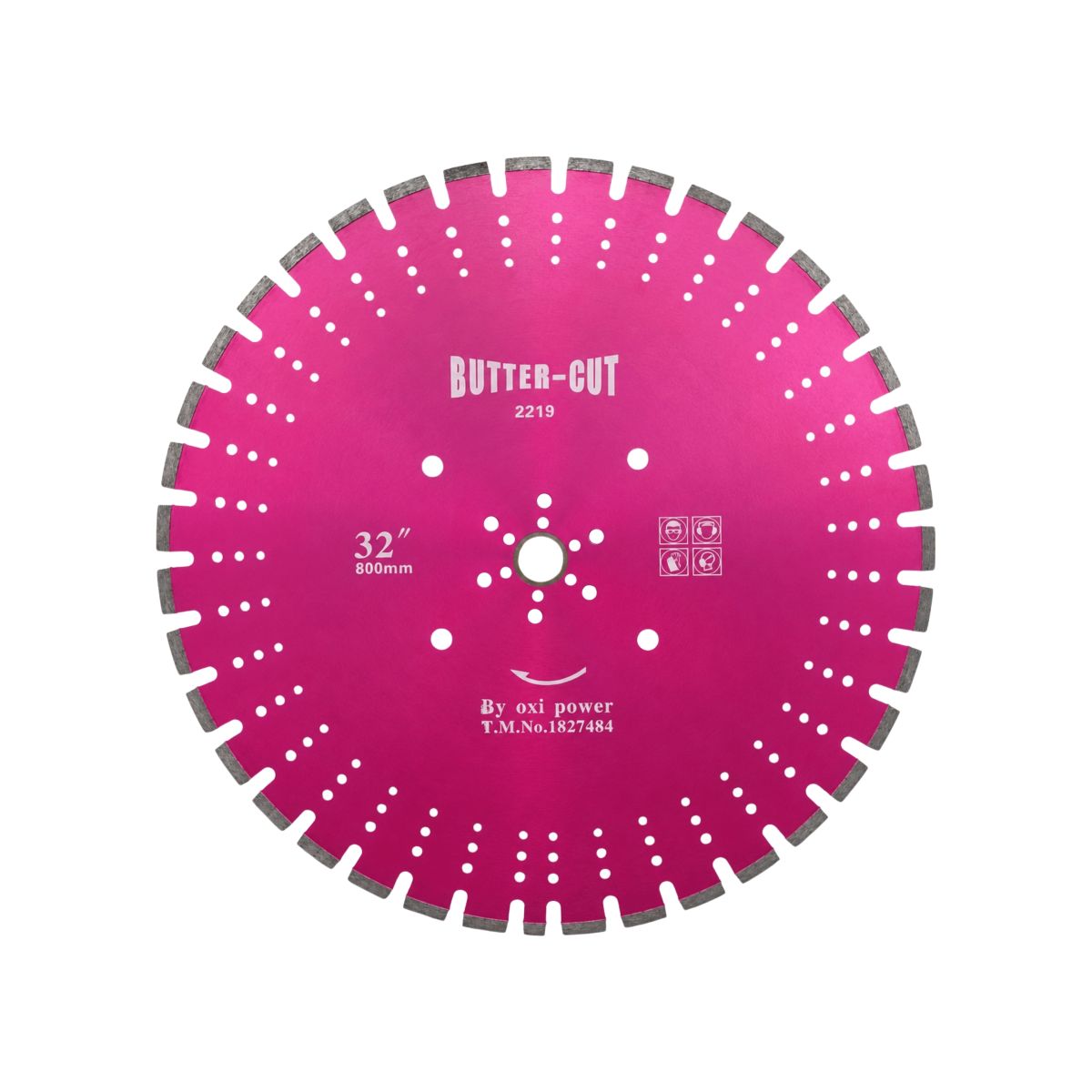 SILVER BRAZED GRANITE CUTTING BLADE 32 Inch