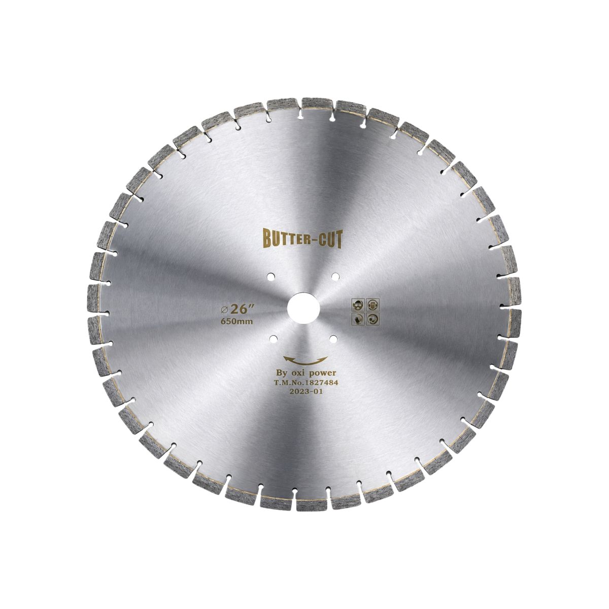 SILVER BRAZED GRANITE CUTTING BLADE 26 Inch