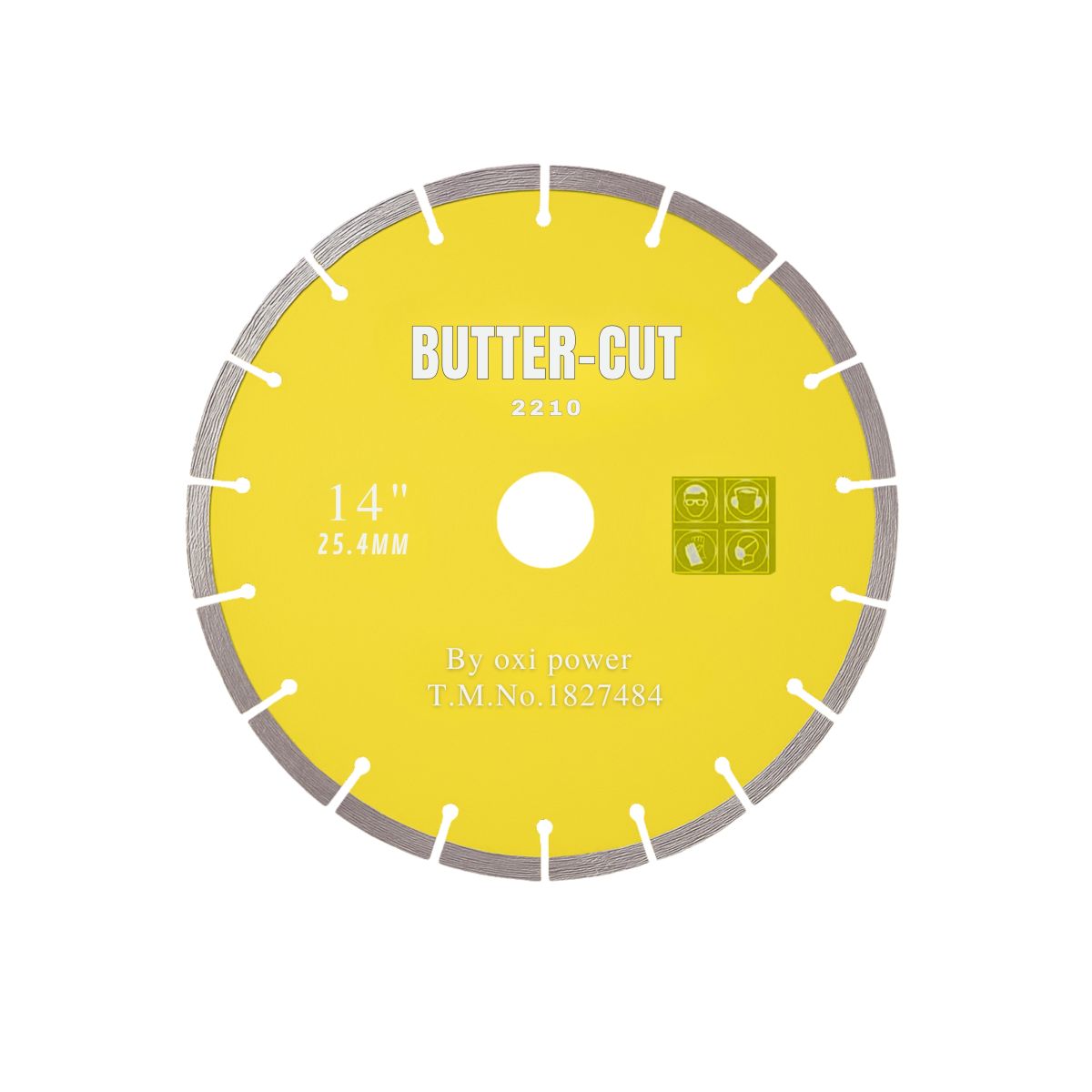 SILVER BRAZED GRANITE CUTTING BLADE 14 Inch