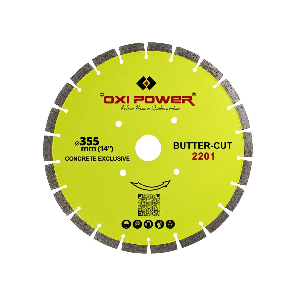 SILVER BRAZED CONCRETE CUTTING BLADE 14 Inch
