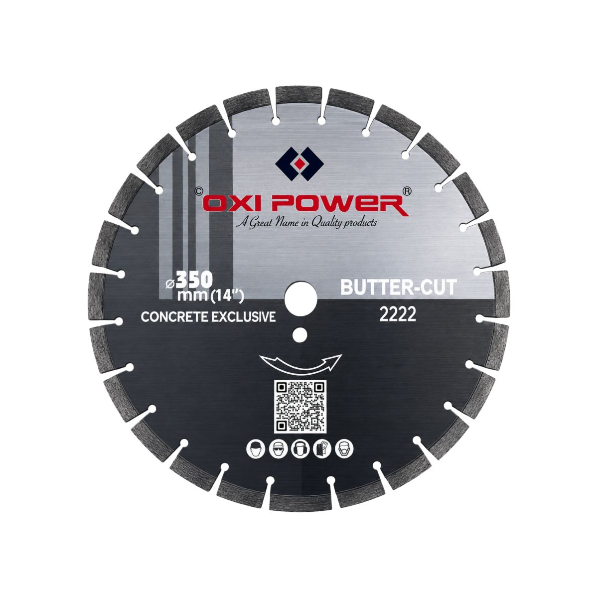 SILVER BRAZED CONCRETE CUTTING BLADE 14 Inch
